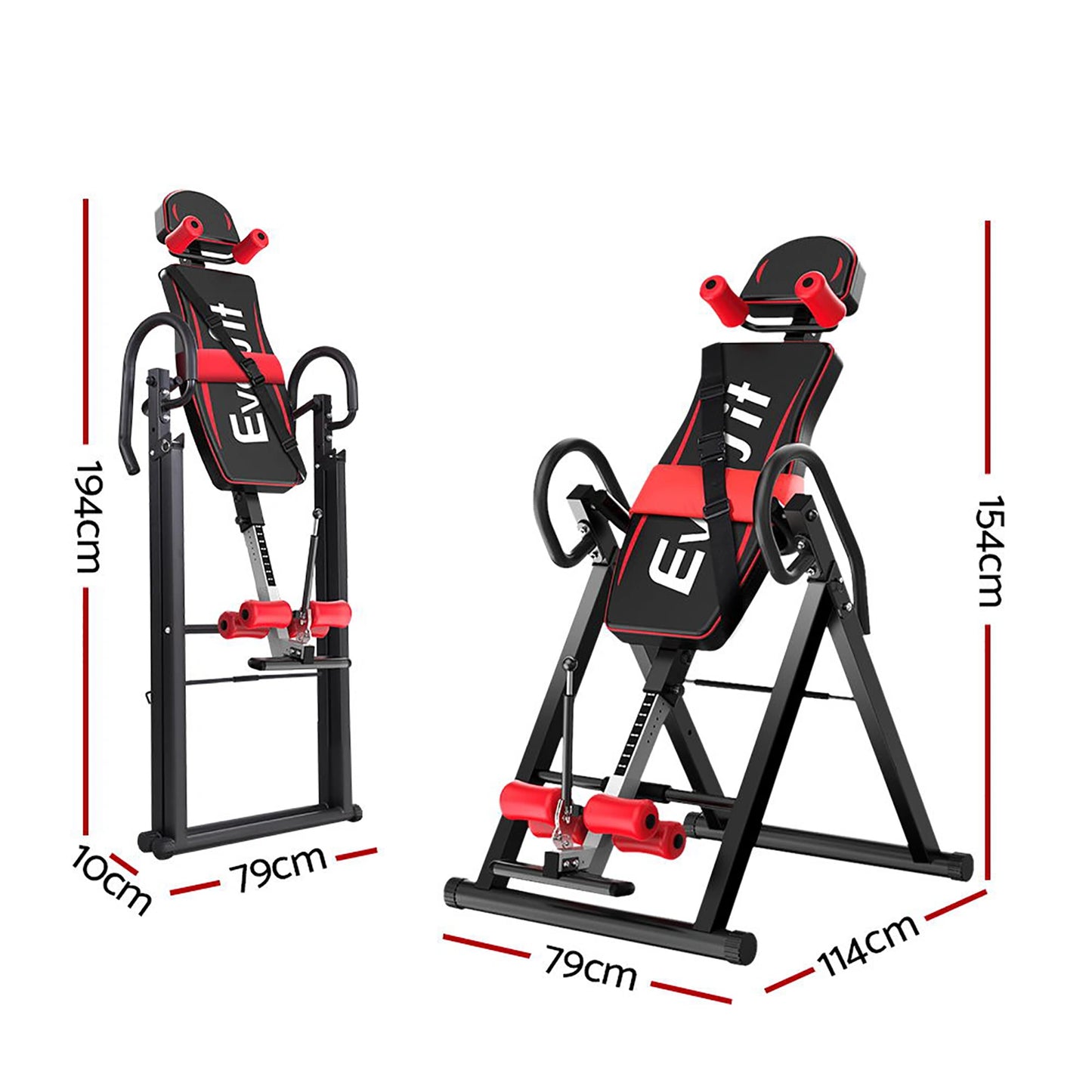 Everfit Inversion Table — Gravity Therapy for Your Back