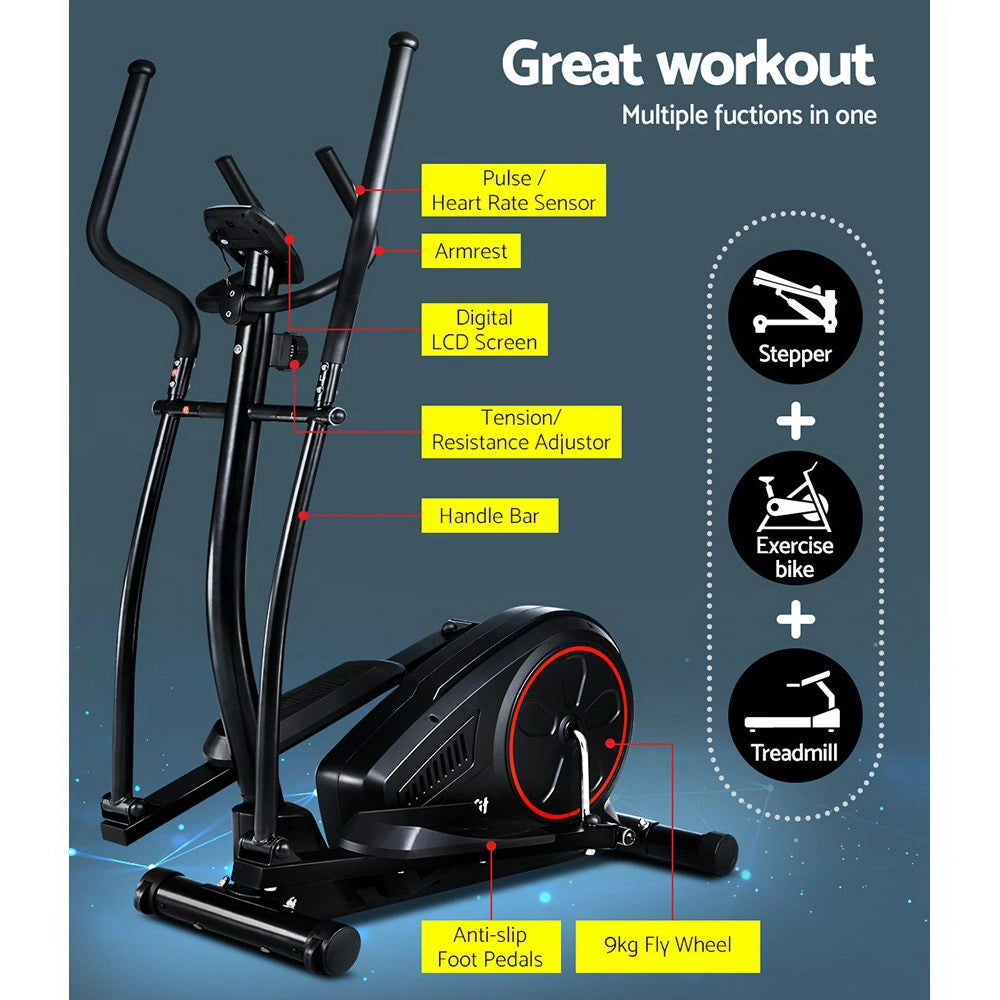 Everfit Home Elliptical Trainer