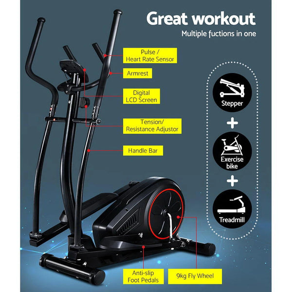 Everfit Home Elliptical Trainer