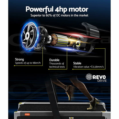 PeakStride Pro Incline Trainer Treadmill