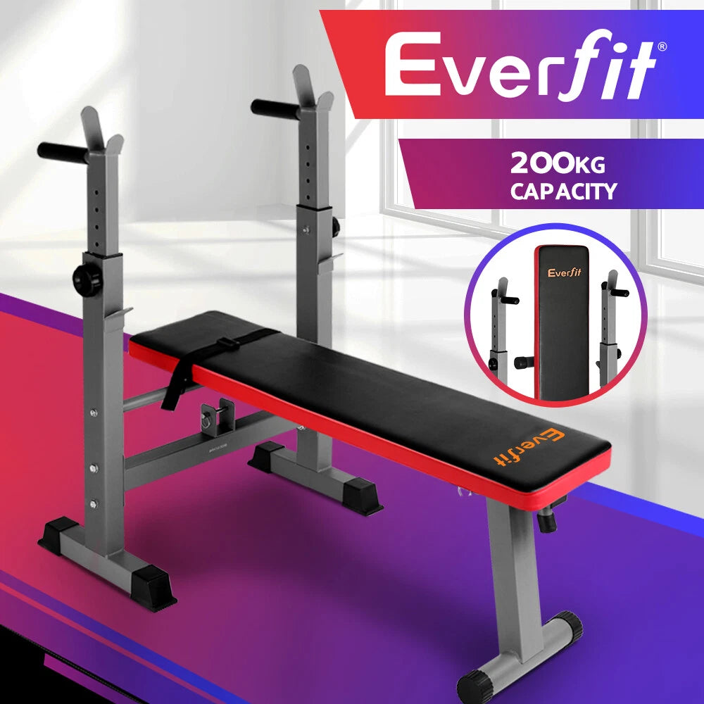 Everfit Adjustable Weight Bench - 200kg Capacity