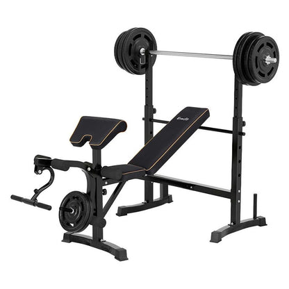 Everfit 10‑in‑1 Adjustable Weight Bench Station - 330kg Capacity