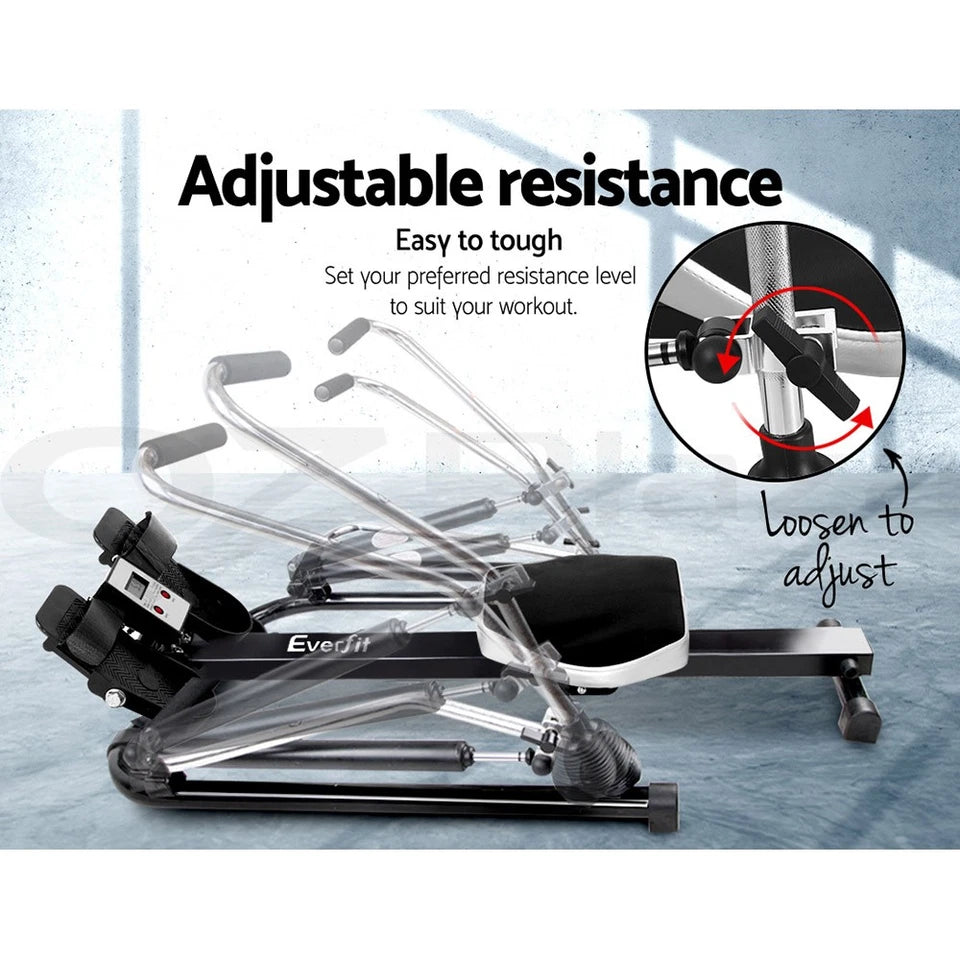Everfit Hydraulic-Resistance Rowing Machine
