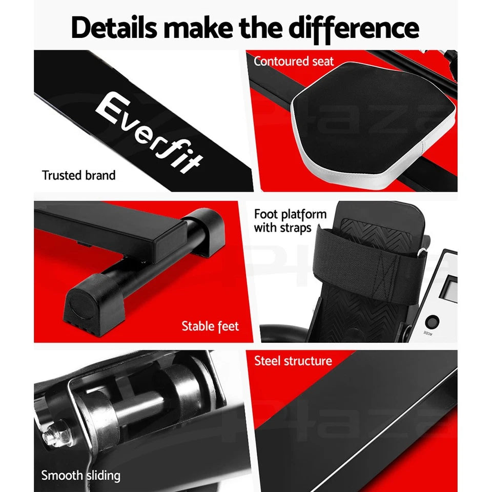 Everfit Hydraulic-Resistance Rowing Machine