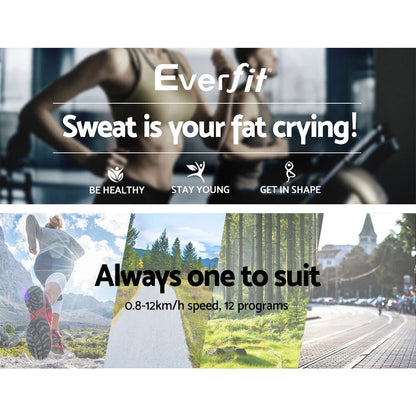 Everfit Electric Foldable Treadmill 370 mm